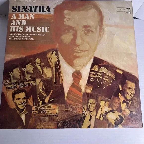 1965 Frank Sinatra "A Man & His Music" 2 LP's Reprise Records (2F-1016) mono, NM - Picture 1 of 16